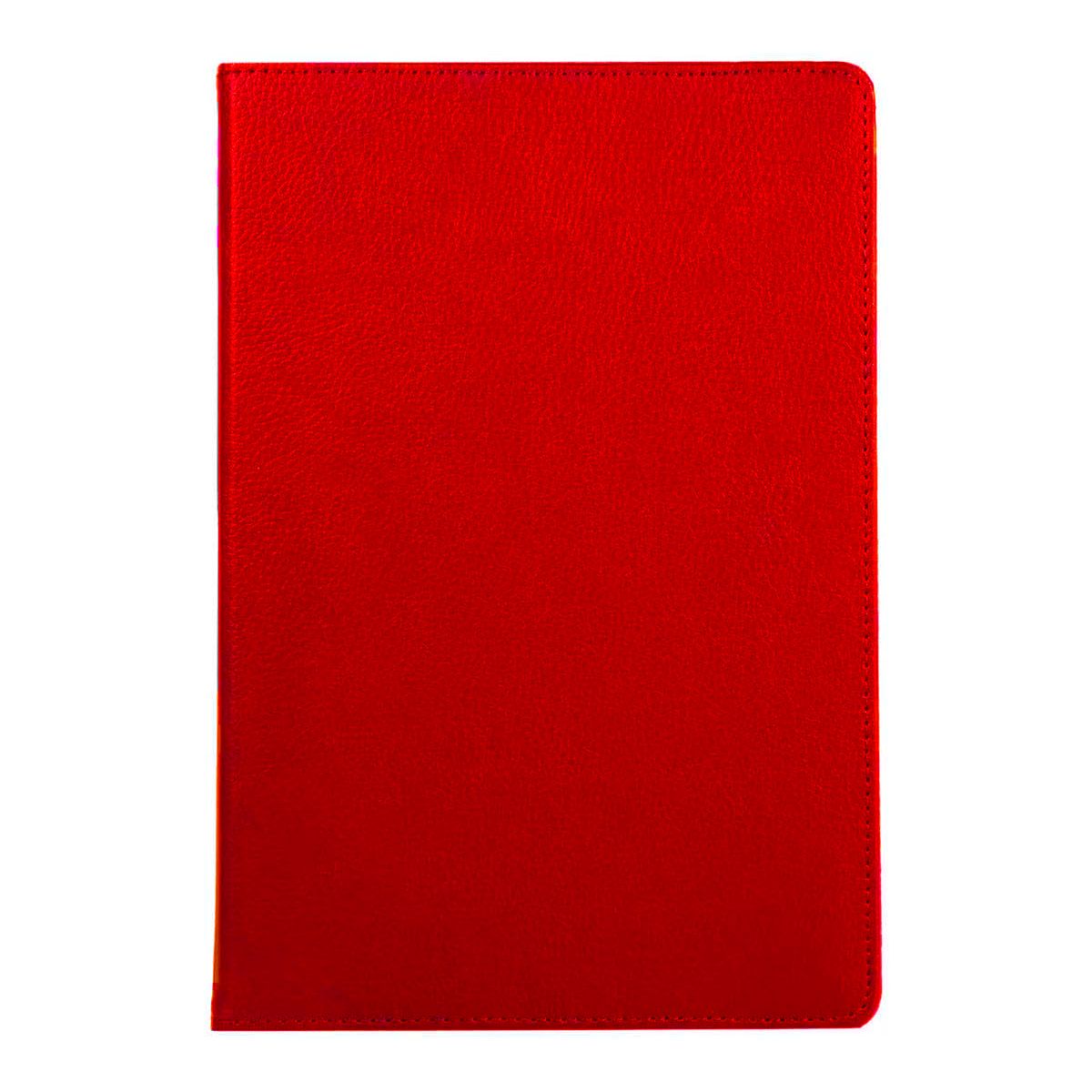 GENERICO - Carcasa Giratoria Compatible Con Tab Samsung S10 Fe De 10.9 Pul Rojo