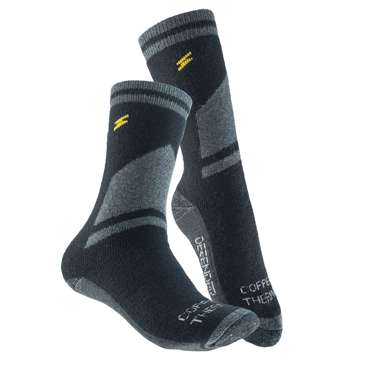 DEFENDER - Calcetin Termico Mujer Black pack x10