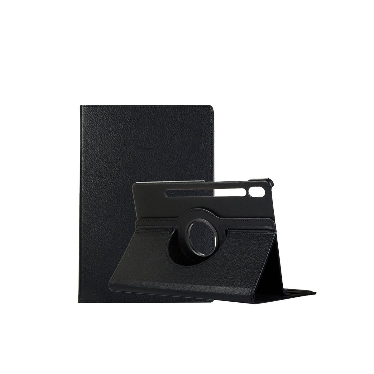 GENERICO - Carcasa Giratoria Compatible Con Tab Samsung S10 Fe De 10.9  Negro
