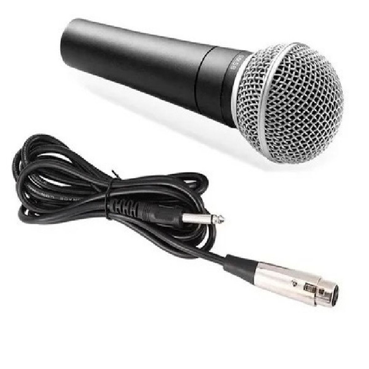 GENERICO - Micrófono Dynamic Sm-58 Dinámico Cardioide Color Negro