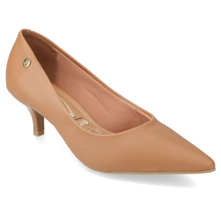 Stiletto Taco Aguja Camel Mujer