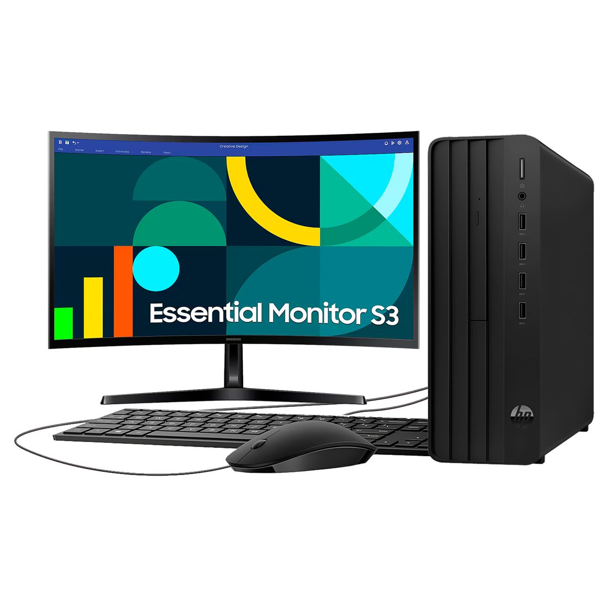 HP - Pack HP Pro G9 i5 16GB SSD + Monitor Samsung Curvo 27in FHD