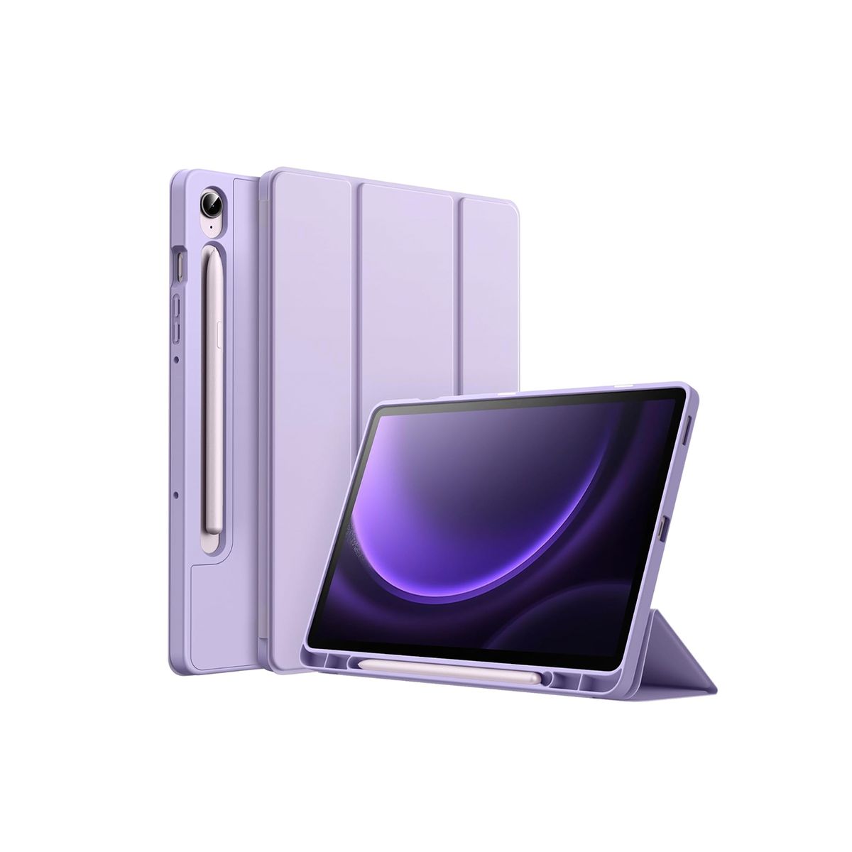 JOIGO - Funda Smart Cover Para Tab Samsung S10 Fe 10.9 Lila