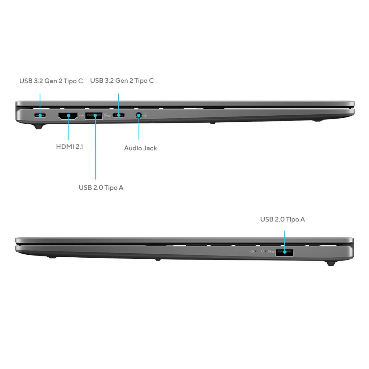 ASUS - Notebook ASUS Vivobook S16 S3607 I7 16gb RAM 512gb SSD 16