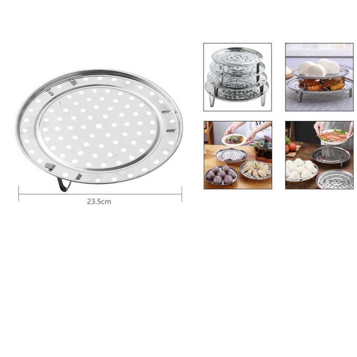 GENERICO - Bandeja Vaporera 23cm