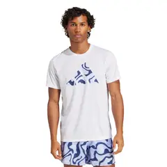ADIDAS - Polera Run It Brand Love