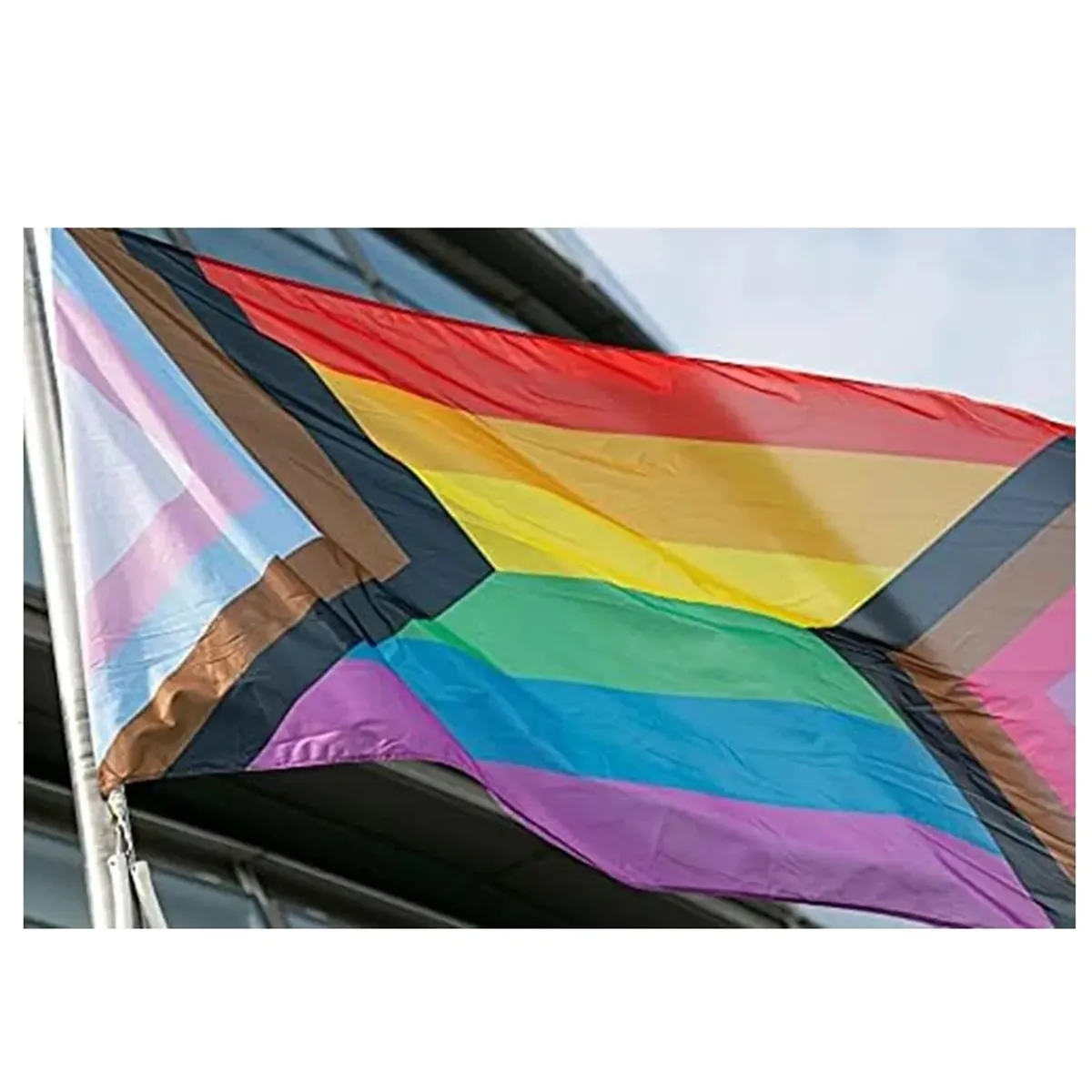 GENERICO - Bandera Diversidad De Genero Multicolor Bandera Arcoiris