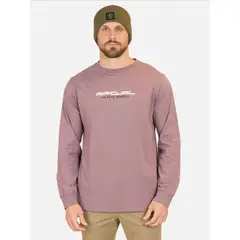 RIP CURL - Polera ML Culture Burdeo Hombre - Burdeos