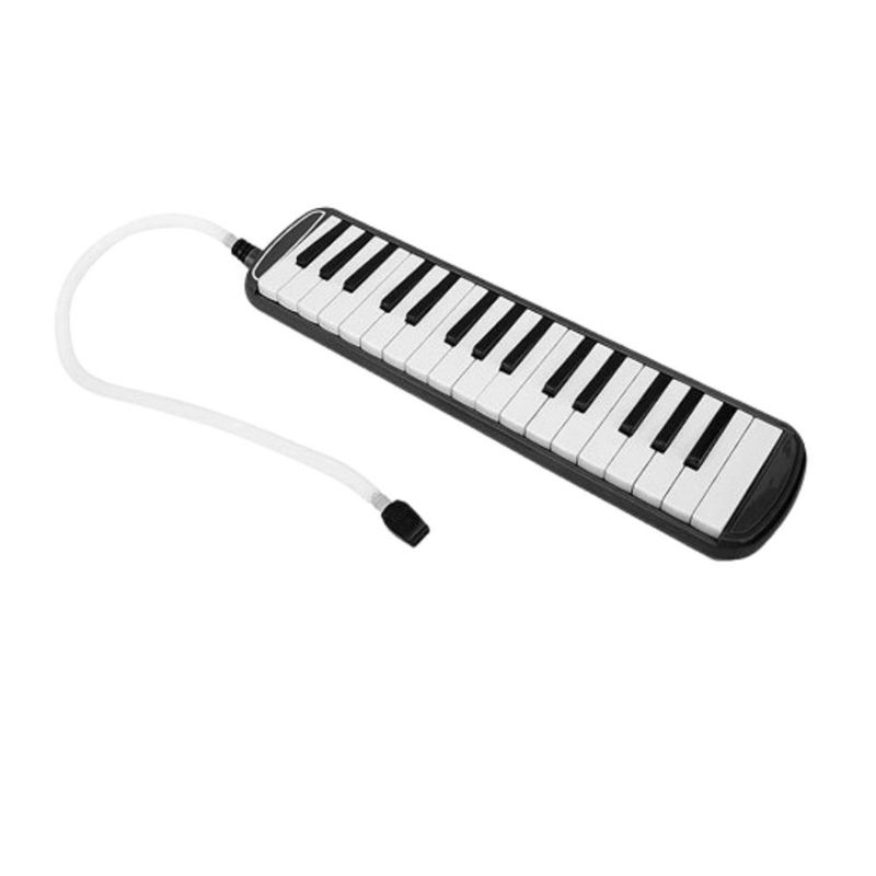 GENERICO - Melódica Piano 37 Notas con Estuche y Boquilla - Negro