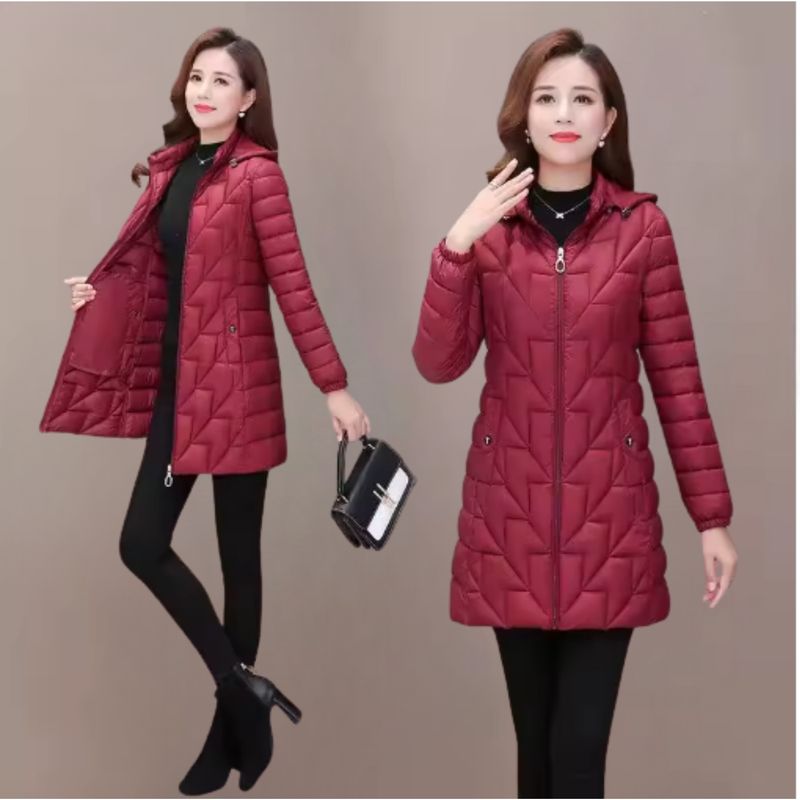 MPROPIA - Chaqueta Mujer Parka Impermeable Premium Larga Gorro 2021
