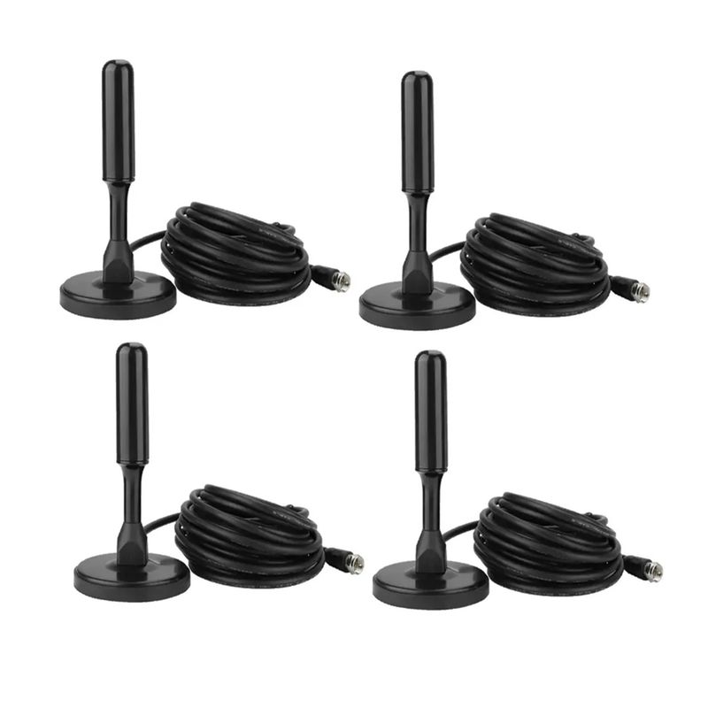 GENERICO - Pack X4 Antena Para Tv Abierta Antena Hdtv Antenas De Tv Hd