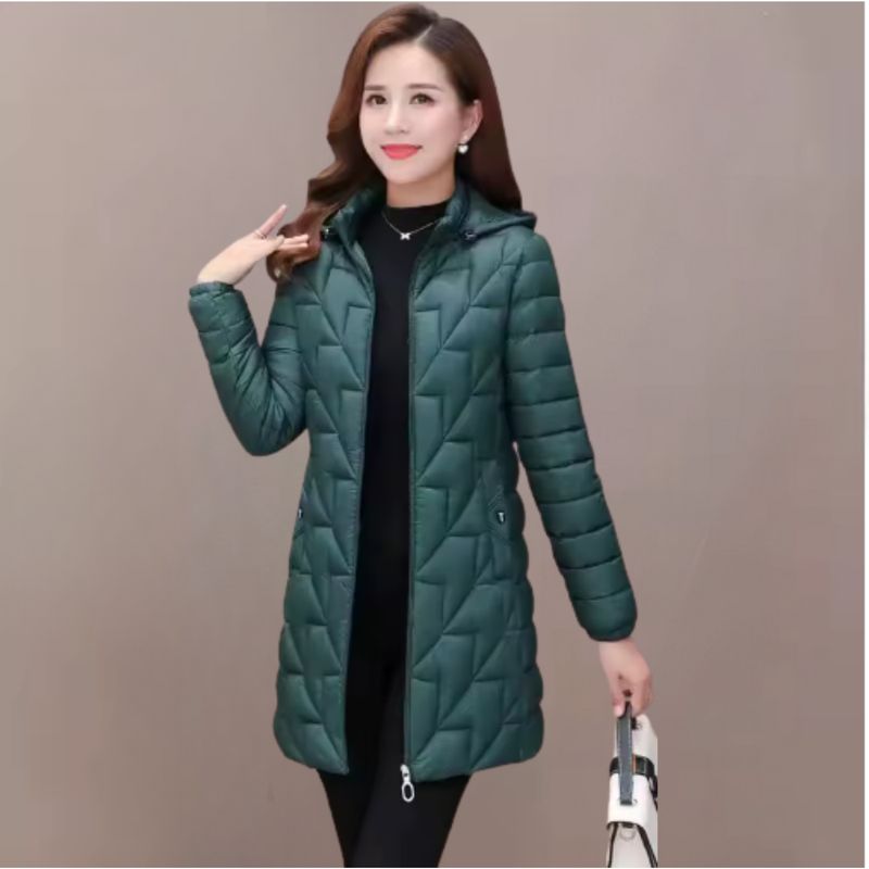 MPROPIA - Chaqueta Mujer Parka Impermeable Premium Larga Gorro 2021