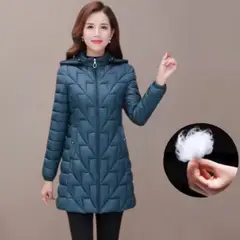 MPROPIA - Chaqueta Mujer Parka Impermeable Premium Larga Gorro 2021