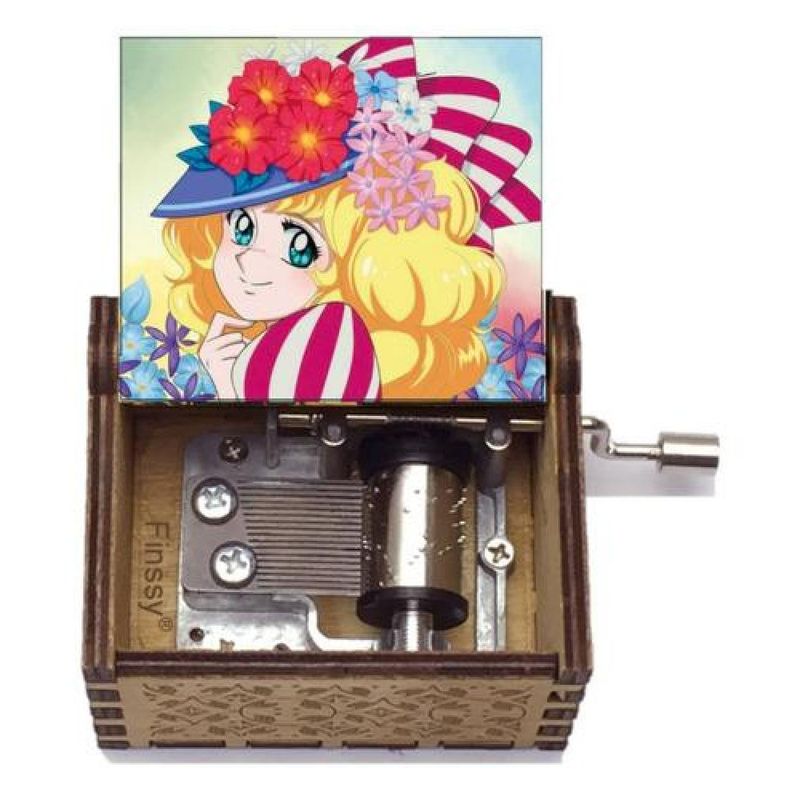 GENERICO - Caja Musical Anime Candy Candy  Si Me Buscas Tú A Mi - Rosa