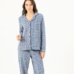 BARBIZON - Pijama de Mujer Sport Polar Azul