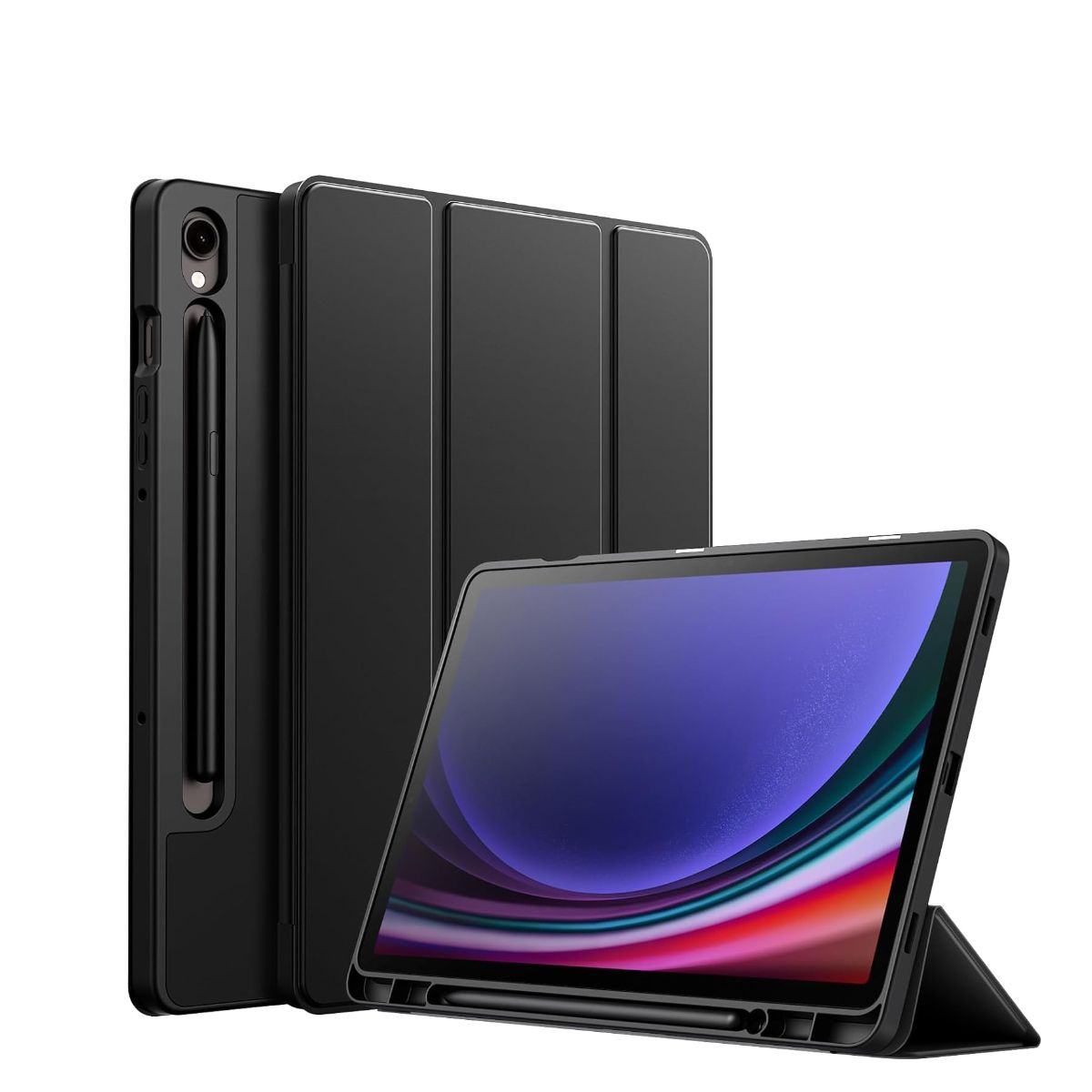JOIGO - Funda Smart Cover Para Tab Samsung S10 Fe 10.9 Negro