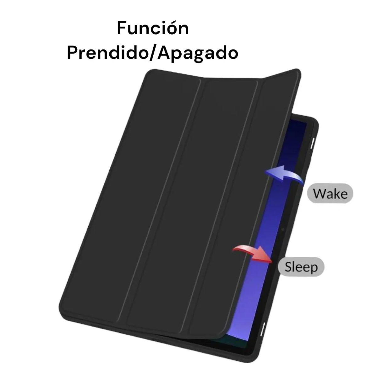 JOIGO - Funda Smart Cover Para Tab Samsung S10 Fe 10.9 Negro