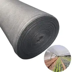 MARIENBERG - Malla Raschel Sombra Lisa 95% 4,25 x 50 mts Color Gris Plata