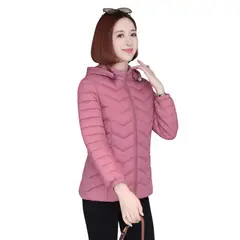 LIKE SHOP - Parka Chaqueta Mujer Calidad Premium Colores Gorro Cierre 2252