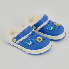 SONIC - Pantuflas Infantiles Afelpadas con Forro - Niños Tallas 23-34
