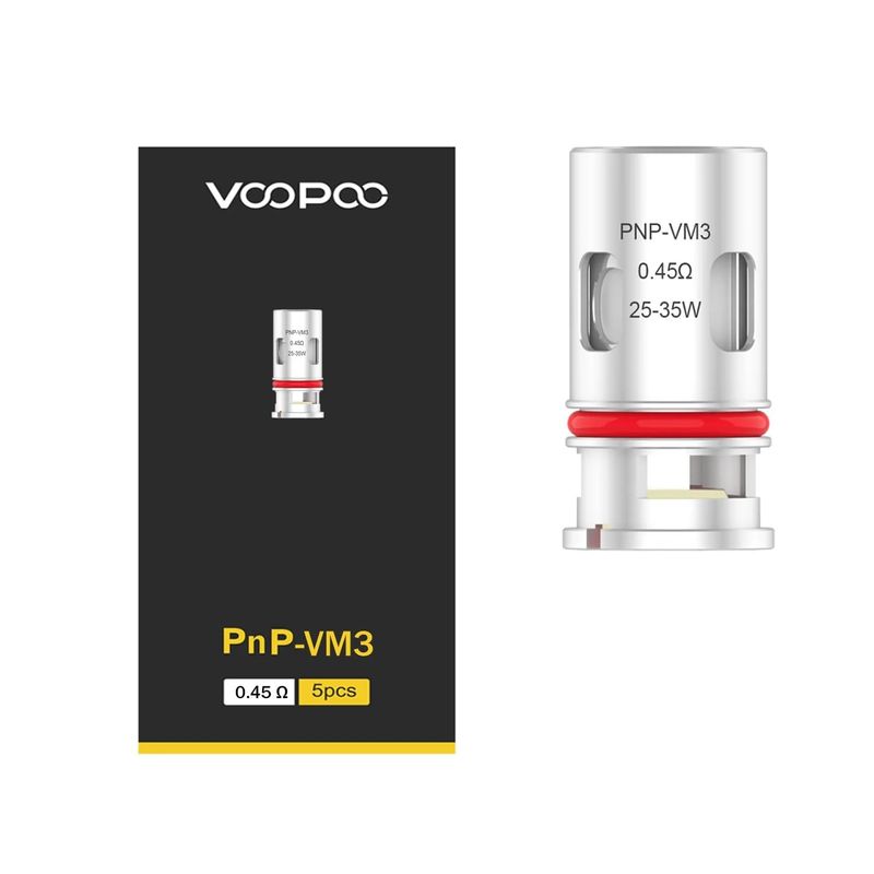 VOOPOO - Resistencias Voopoo pnp vm3 0.45 ohm