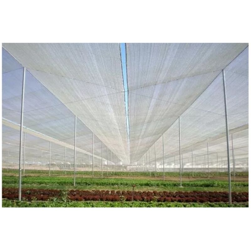 MARIENBERG - Malla Raschel Sombra Lisa 65%  420 × 100 mts Color Blanco