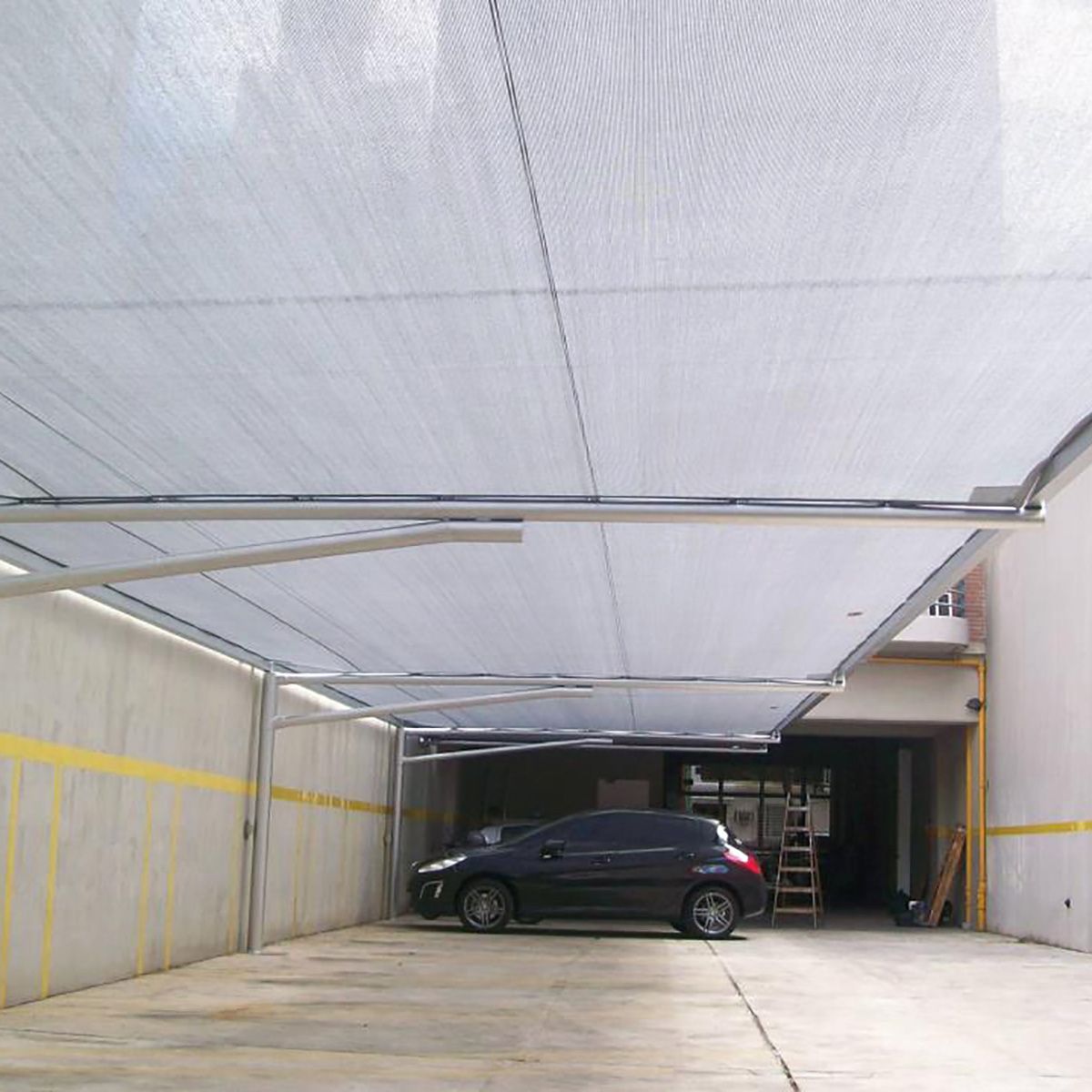 MARIENBERG - Malla Raschel Sombra Lisa 50%  420 × 100 m Color Blanco