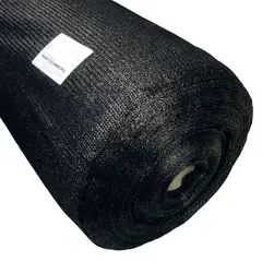 MARIENBERG - Malla Raschel Sombra Lisa Ferretera 80% Negro de 210 x 100 mts