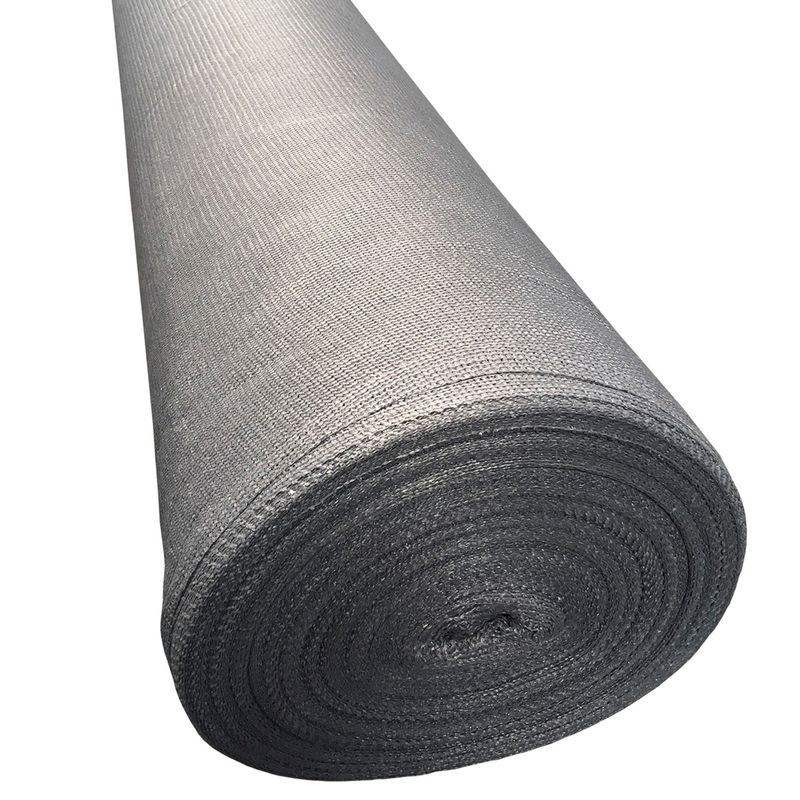 MARIENBERG - Malla Raschel Sombra lisa construcción gris de 210 x 90 mts