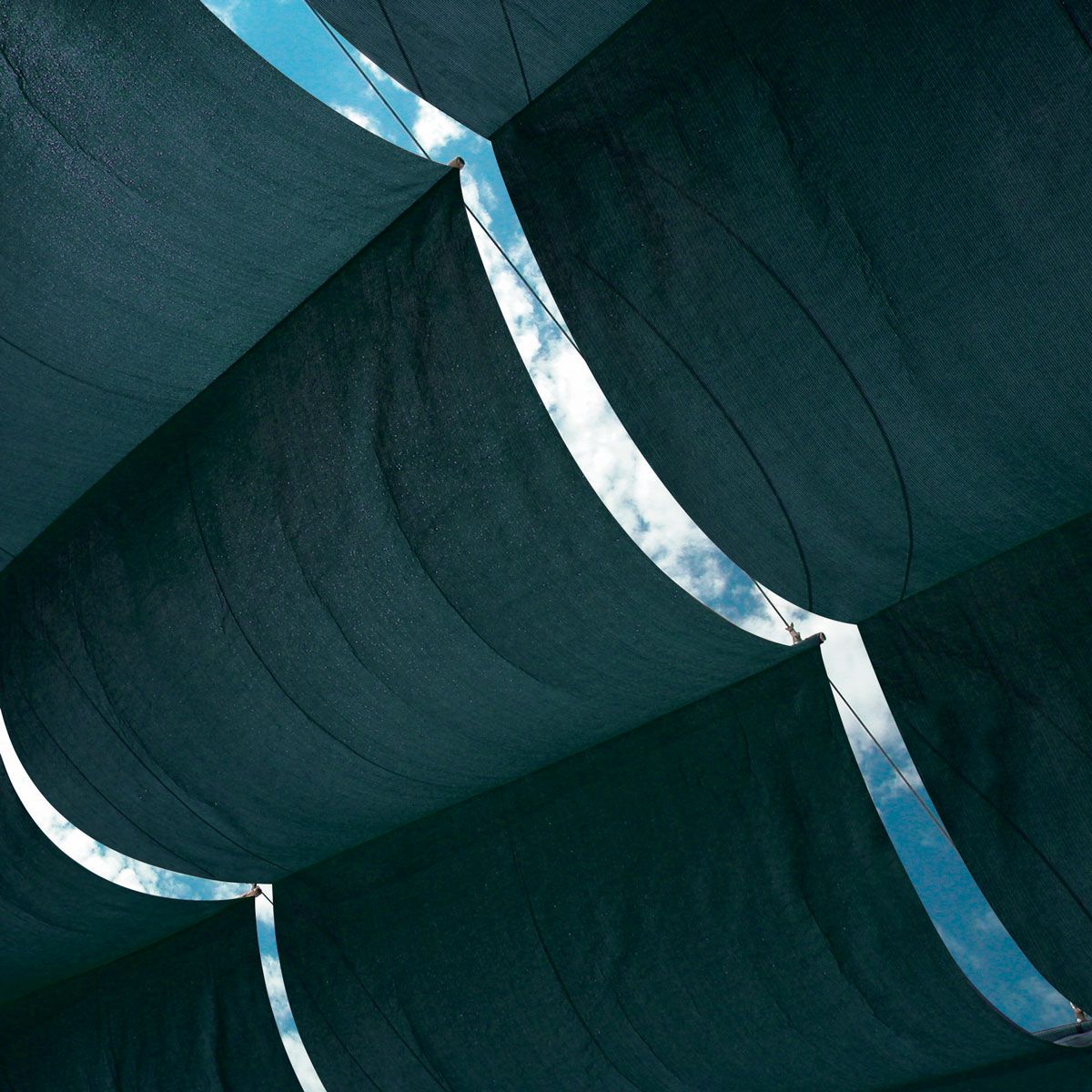 MARIENBERG - Malla Raschel Sombra Lisa 90% 420 x 50 m Color Verde Foresta