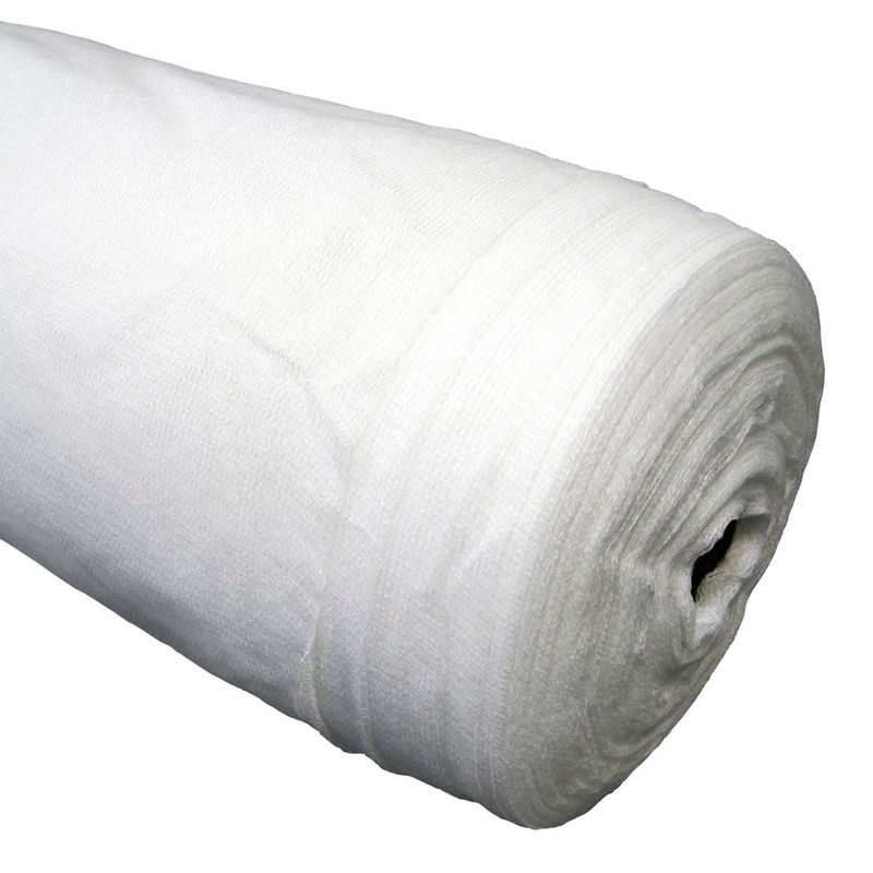 MARIENBERG - Malla Raschel Sombra Lisa Construcción de 4,20 × 100 m color Blanco