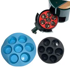 GENERICO - 2 forro silicona para airfryer freidora redondo cupcakes muffin