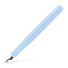 FABER-CASTELL - Pluma estilográfica M Grip 2010 Sky blue
