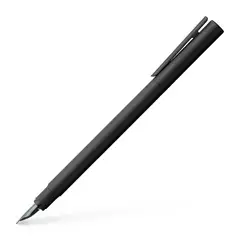 FABER-CASTELL - Pluma Neo Slim negro mate M