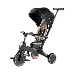 LUBABYCAS - Triciclo 360° Y Balance 6 En 1 Negro Playkids By