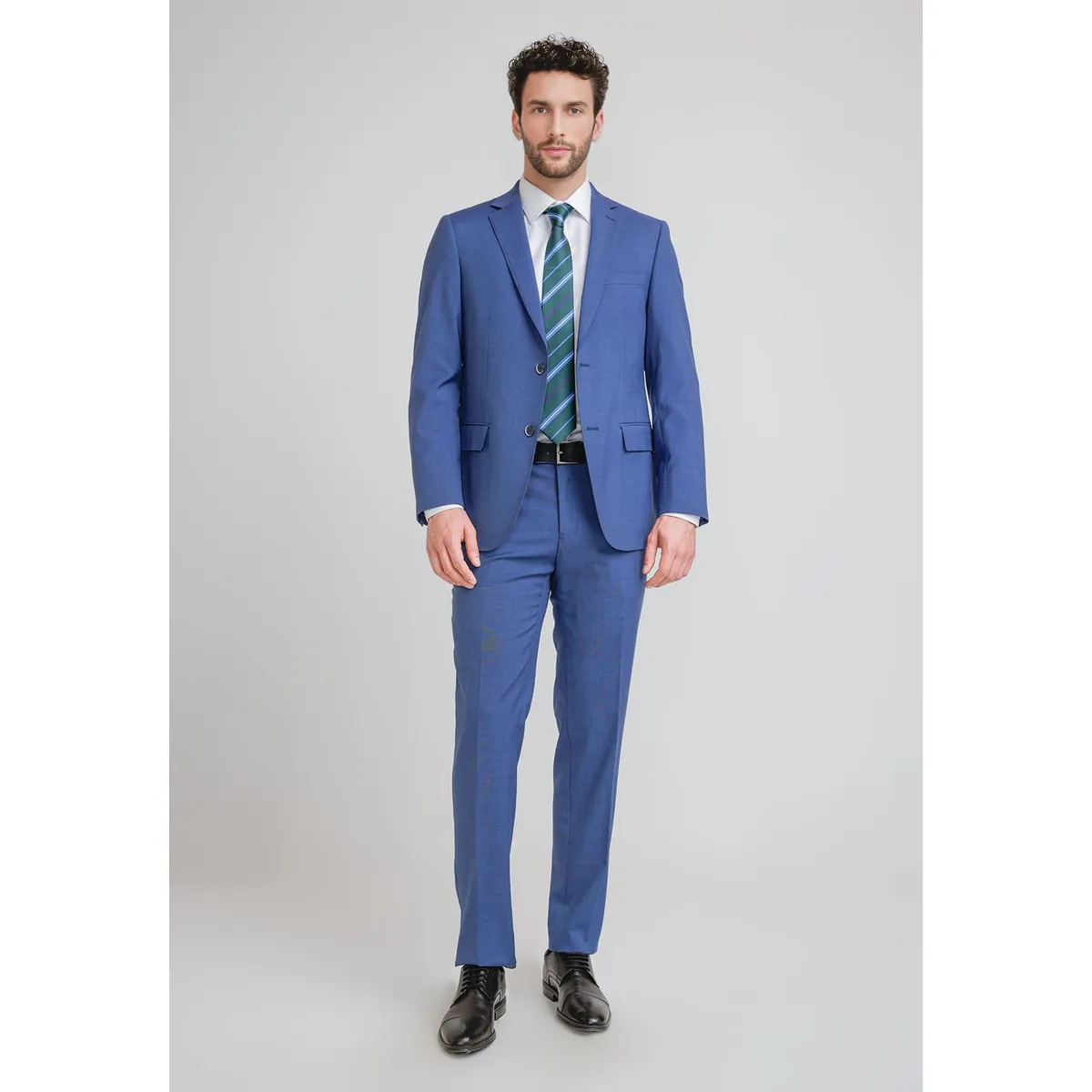 TRIAL - Traje Hombre Formal Washable Executive Azulino