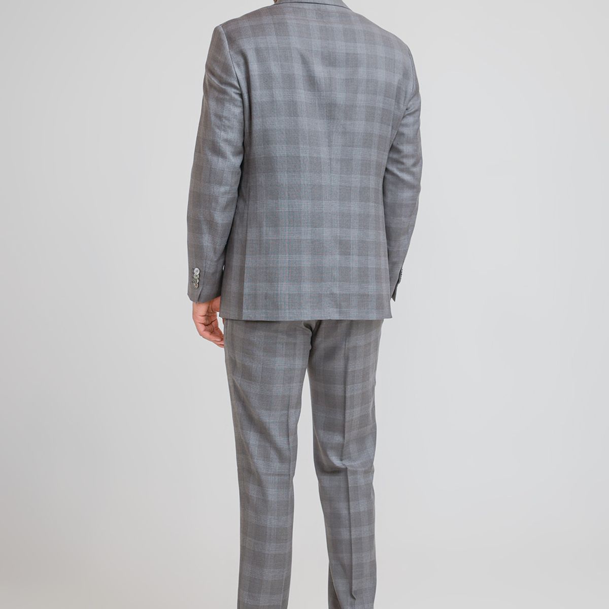 TRIAL - Traje Hombre Formal Lana S160'S Emerald Gris