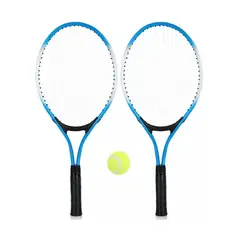 GENERICO - 2 X Raquetas Tenis De 52 Cms Con Bolso De Transporte