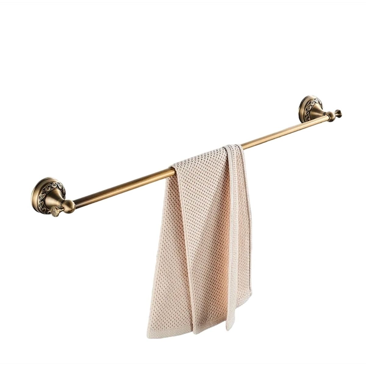 GENERICO - Toallero Barra 60cm Vintage Tallado Archaize Kébel FK