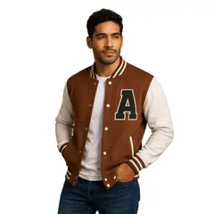 D'JOE - Chaqueta Poleron Universitaria Hombre Nigeria