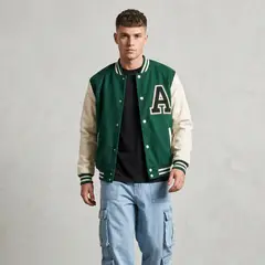 D'JOE - Chaqueta Poleron Universitaria Hombre Nigeria