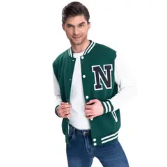 D'JOE - Chaqueta Poleron Universitaria Hombre Nigeria