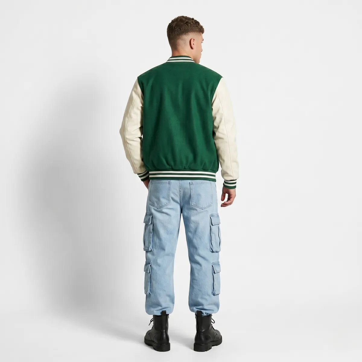 D'JOE - Chaqueta Poleron Universitaria Hombre Nigeria