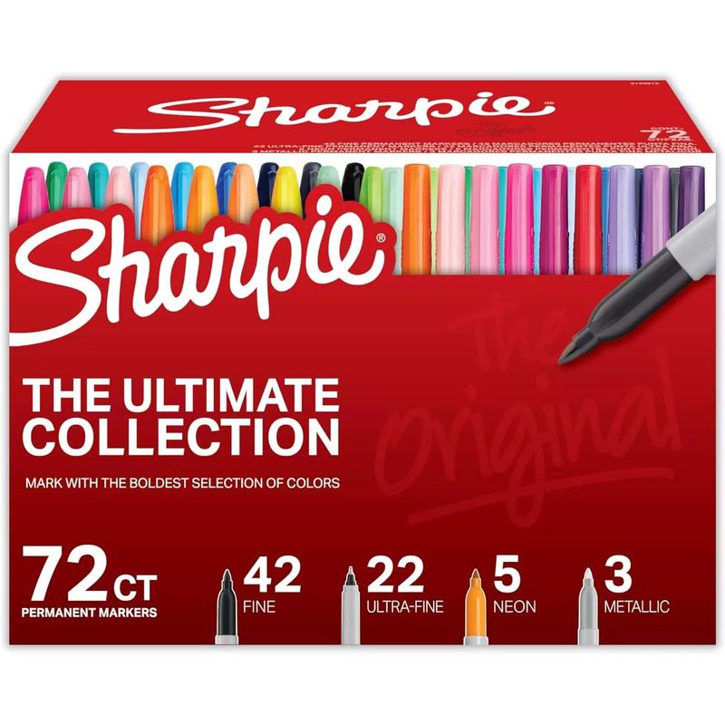 SHARPIE - Marcador Sharpie The Ultimate Collection 72 Colores