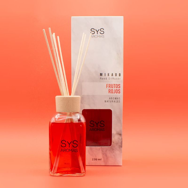 SYS - Sys Mikado Ambientador Difusor Varillas De Ratan 220 Ml