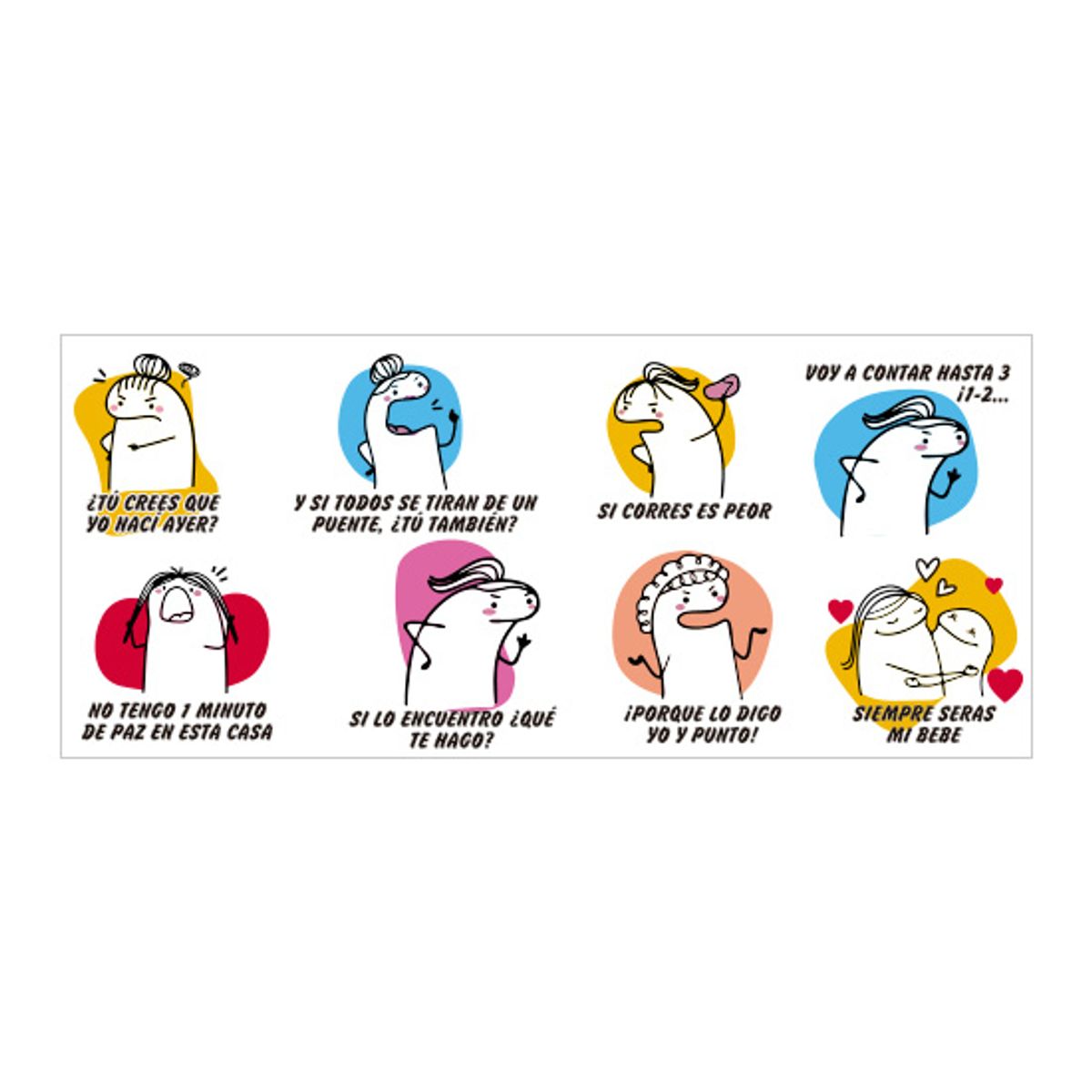 MAU PRINT - Taza dia de la Madre, DICHOS DE MAMA- 19