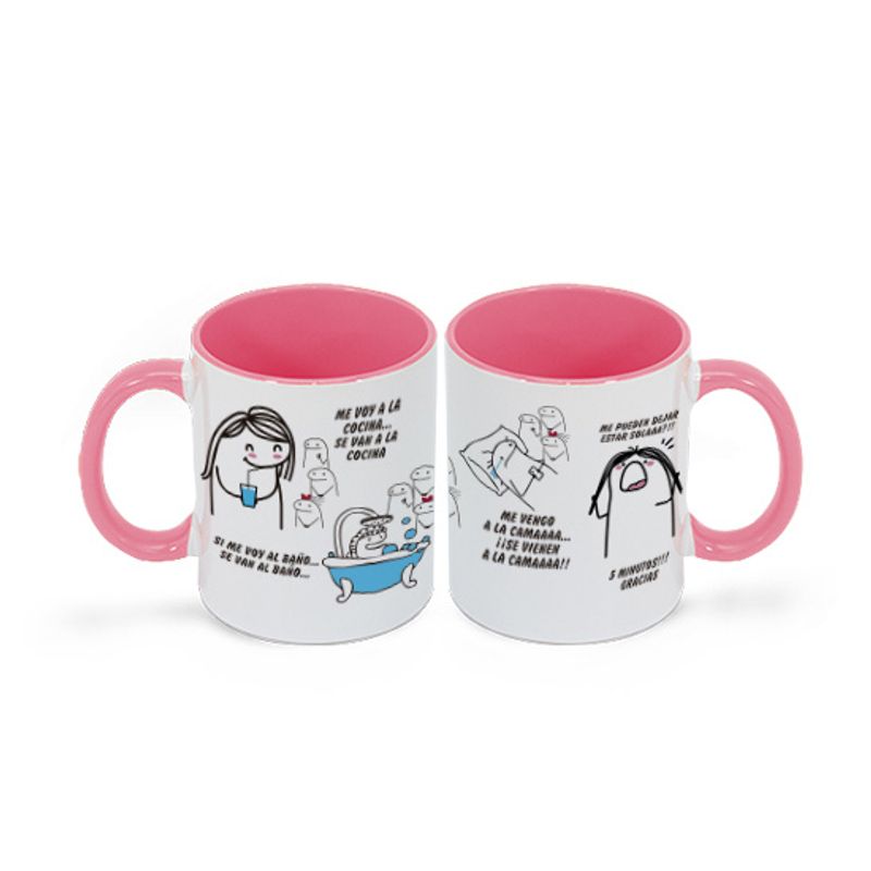 MAU PRINT - Taza dia de la Madre, ME VOY AL BAÑO SE VAN AL BAÑO- 19