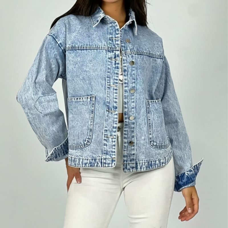 ARRAKASTA - Chaqueta de mezclilla.
