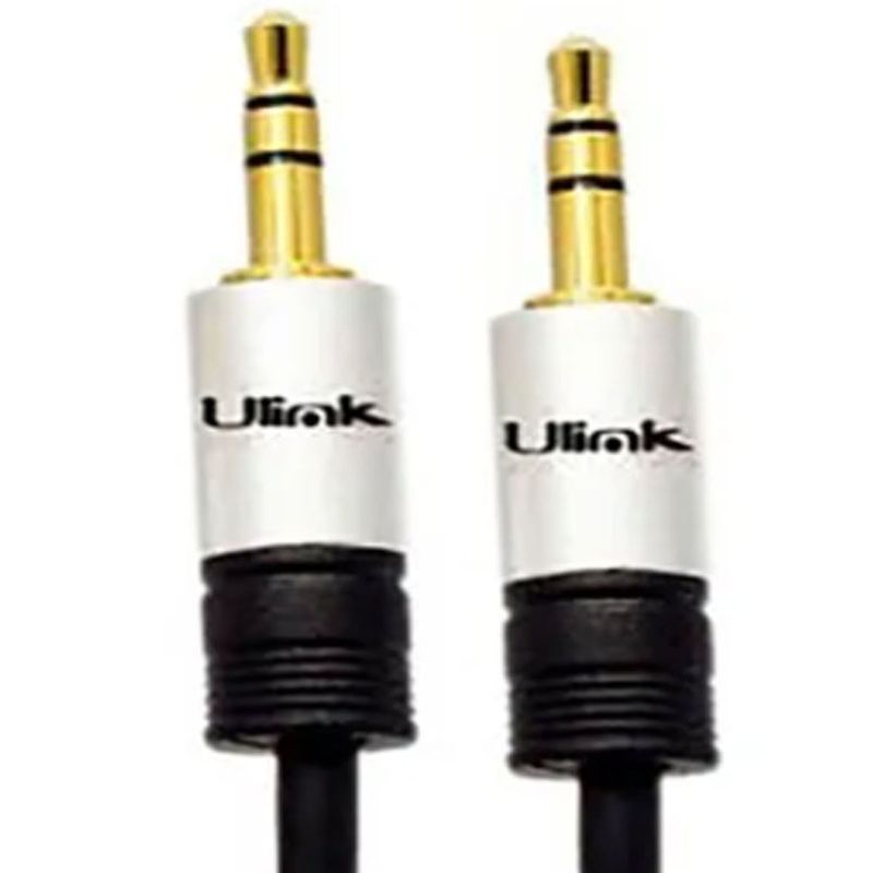 ULINK - CABLE DE AUDIO PLUG 3.5MM 1.8 METROS M/M. PREMIUM