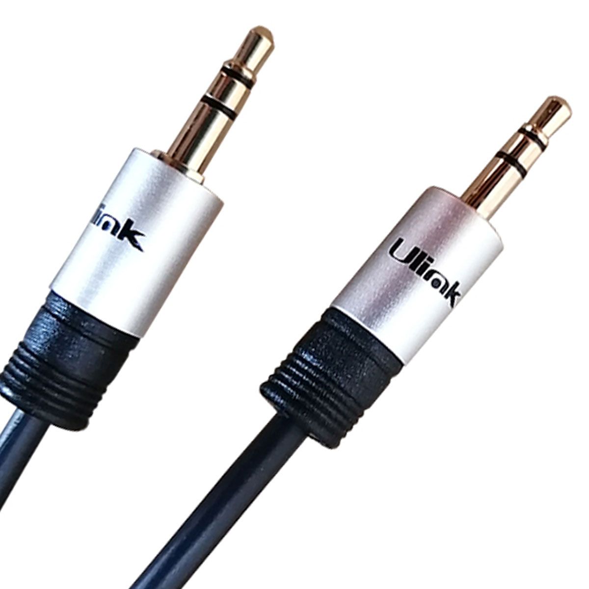 ULINK - CABLE DE AUDIO PLUG 3.5MM 1.8 METROS M/M. PREMIUM